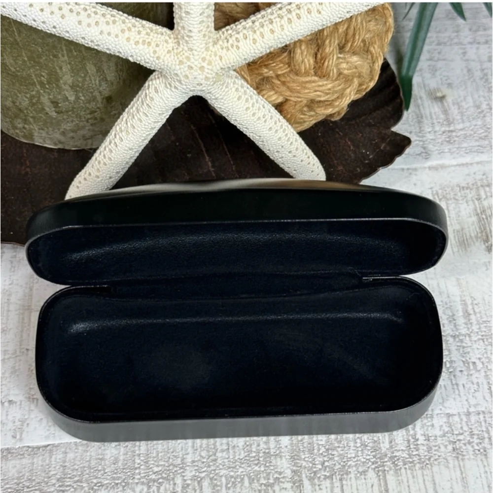 Coach Black Hardshell Eyeglasses/Sunglasses Case ONLY • Smooth Surface GUC